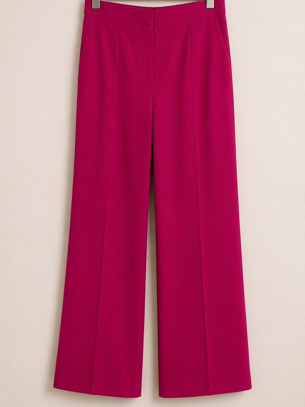 SL Fashions Vintage-Inspired Fuchsia 2-Piece Pantsuit Set – Size 8 - Picture 8 of 11